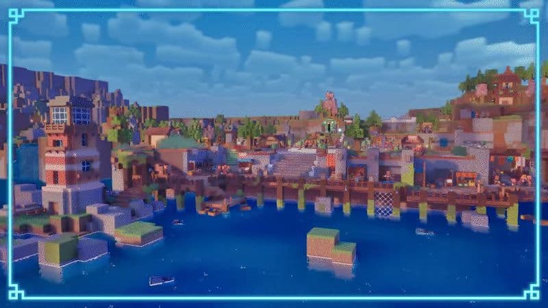 Brave Haven, the hub town revealed at gamescom 2026. The Blacksmith and the Enchantsmith both work from here.