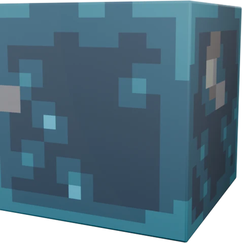 Sculk Cube render
